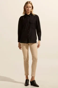 Abroad Top-Black|zoe kratzmann Online