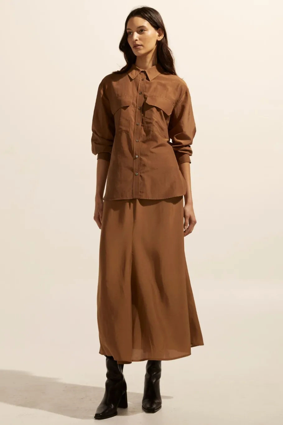 Abroad Top-Caramel|zoe kratzmann Discount