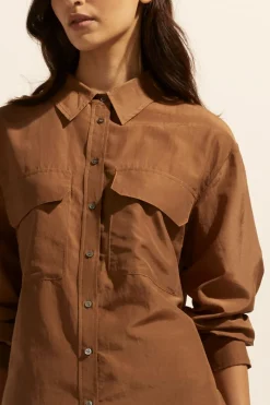 Abroad Top-Caramel|zoe kratzmann Discount