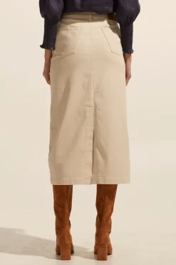Accord Skirt-Stone|zoe kratzmann Clearance