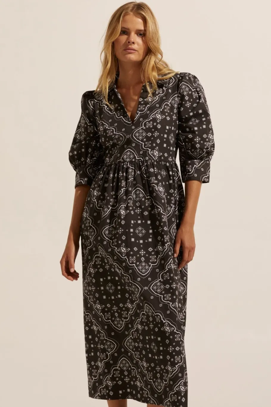 Adapt Dress-Black Bandana|zoe kratzmann Sale