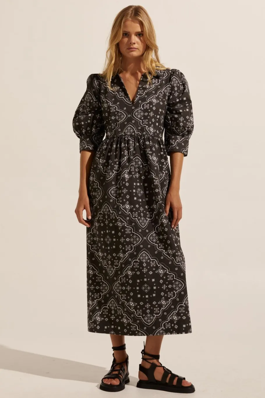 Adapt Dress-Black Bandana|zoe kratzmann Sale