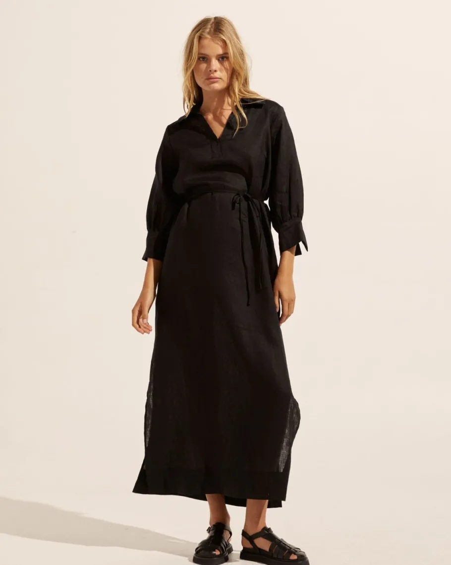 Adrift Dress-Black|zoe kratzmann