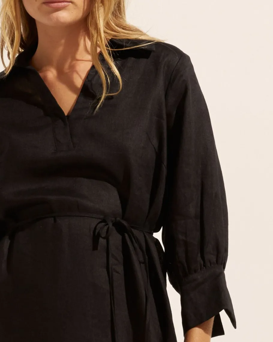 Adrift Dress-Black|zoe kratzmann
