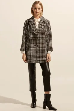 Alight Coat-Check Boucle|zoe kratzmann Hot
