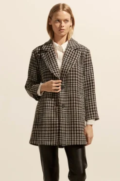 Alight Coat-Check Boucle|zoe kratzmann Hot