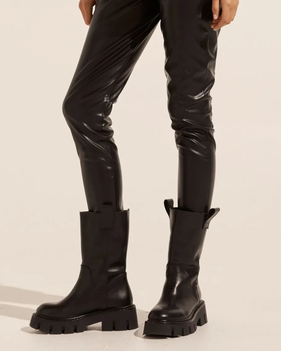Aside Boot-Black Leather|zoe kratzmann Clearance