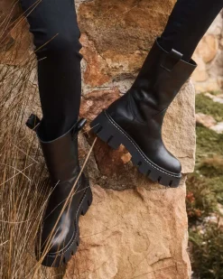 Aside Boot-Black Leather|zoe kratzmann Clearance
