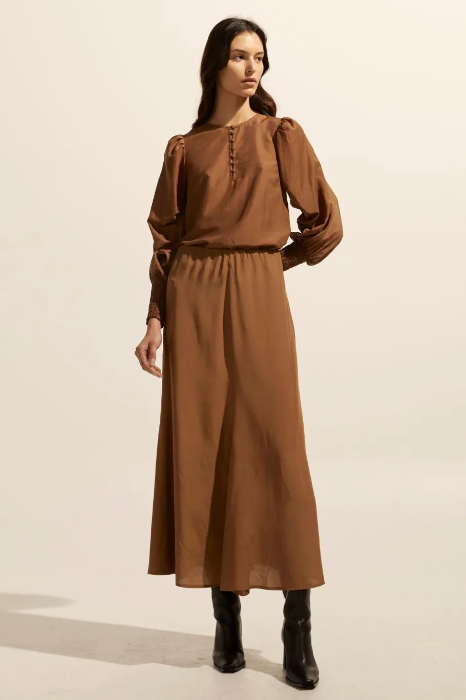Beam Top-Caramel|zoe kratzmann Hot
