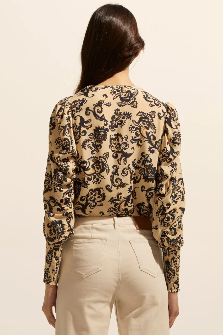 Beam Top-Ochre Floral|zoe kratzmann Discount
