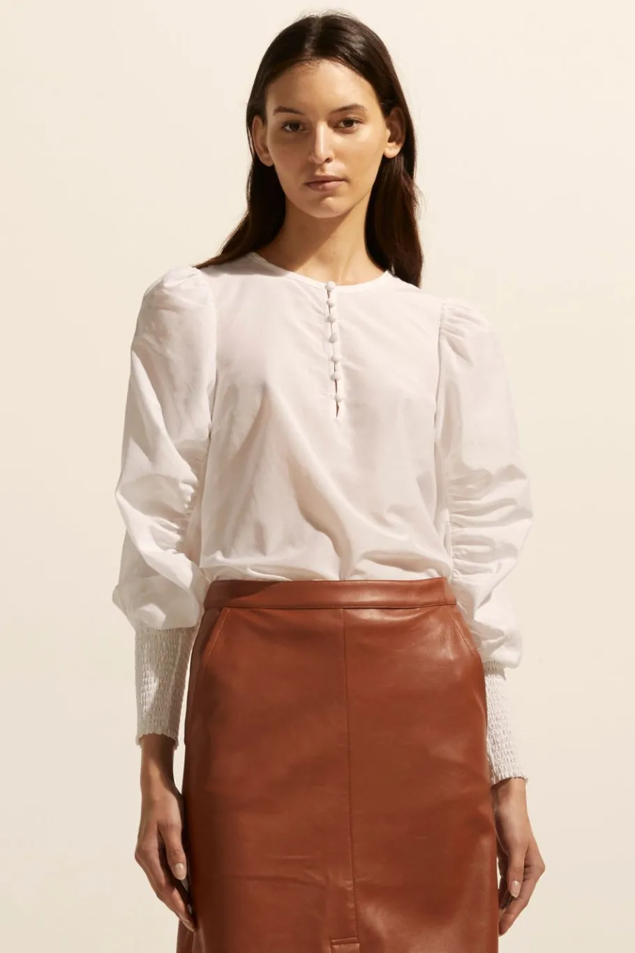 Beam Top-Porcelain|zoe kratzmann Hot