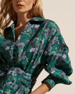 Beeline Dress-Juniper Floral|zoe kratzmann Best