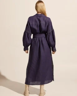 Beeline Dress-Navy|zoe kratzmann New