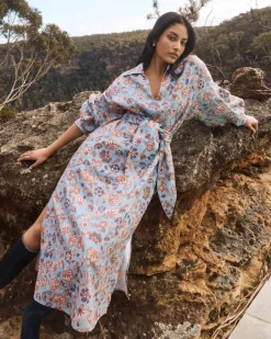Beeline Dress-Sardine Paisley|zoe kratzmann Clearance