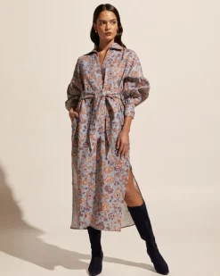 Beeline Dress-Sardine Paisley|zoe kratzmann Clearance