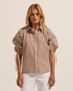 Bond Top-Cafe Stripe|zoe kratzmann Hot
