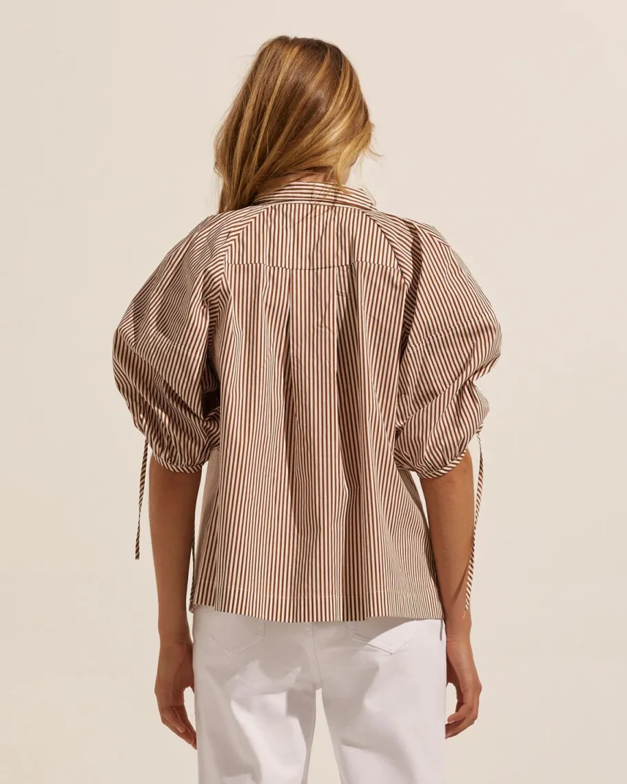 Bond Top-Cafe Stripe|zoe kratzmann Hot