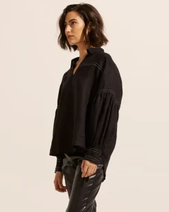 Bounty Top-Black|zoe kratzmann Hot