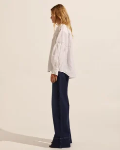 Bounty Top-Porcelain|zoe kratzmann New