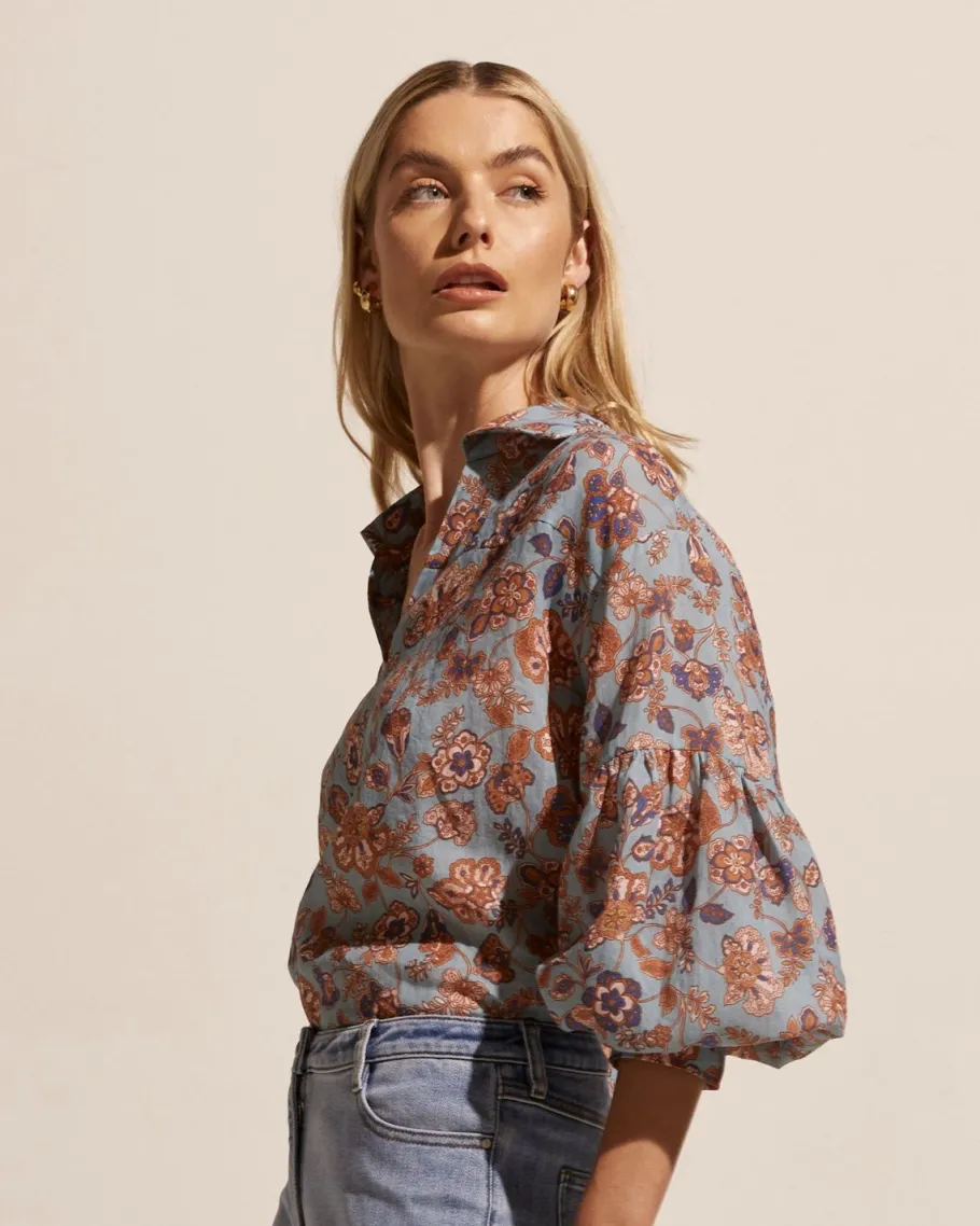 Bounty Top-Sardine Paisley|zoe kratzmann Outlet