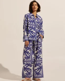 Breeze Pant-Frond Wave|zoe kratzmann Hot