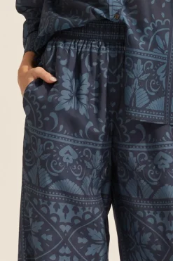 Breeze Pant-Indigo Mosaic|zoe kratzmann Best