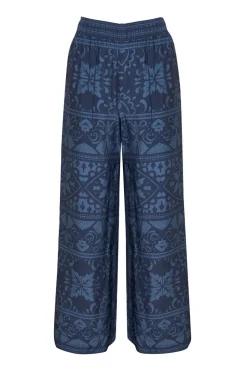 Breeze Pant-Indigo Mosaic|zoe kratzmann Best
