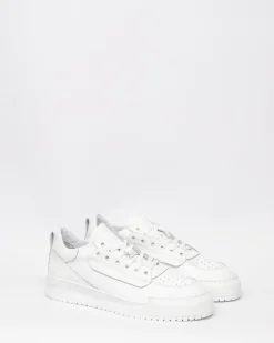 Cache Sneaker-White Leather|zoe kratzmann Clearance