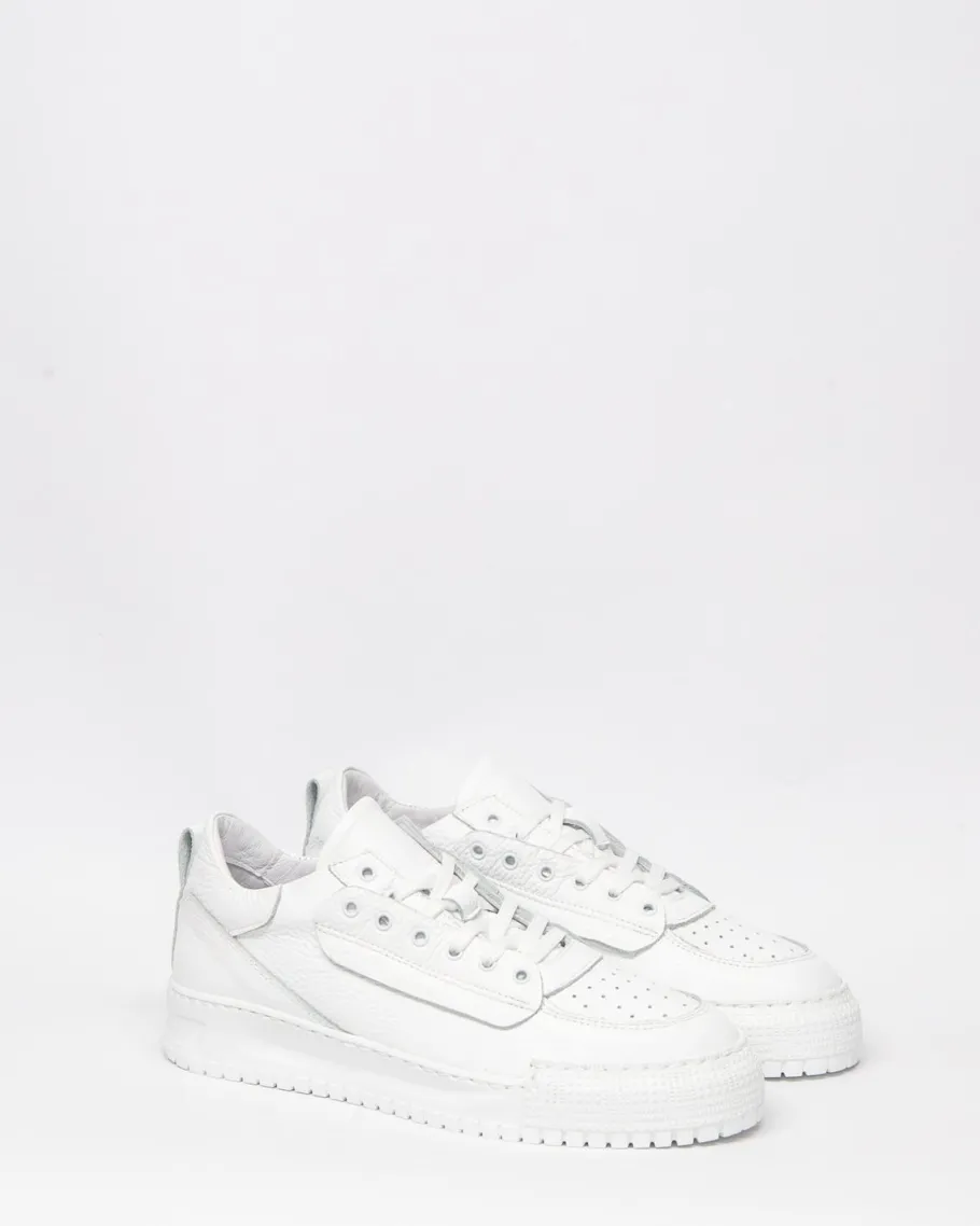 Cache Sneaker-White Leather|zoe kratzmann Clearance