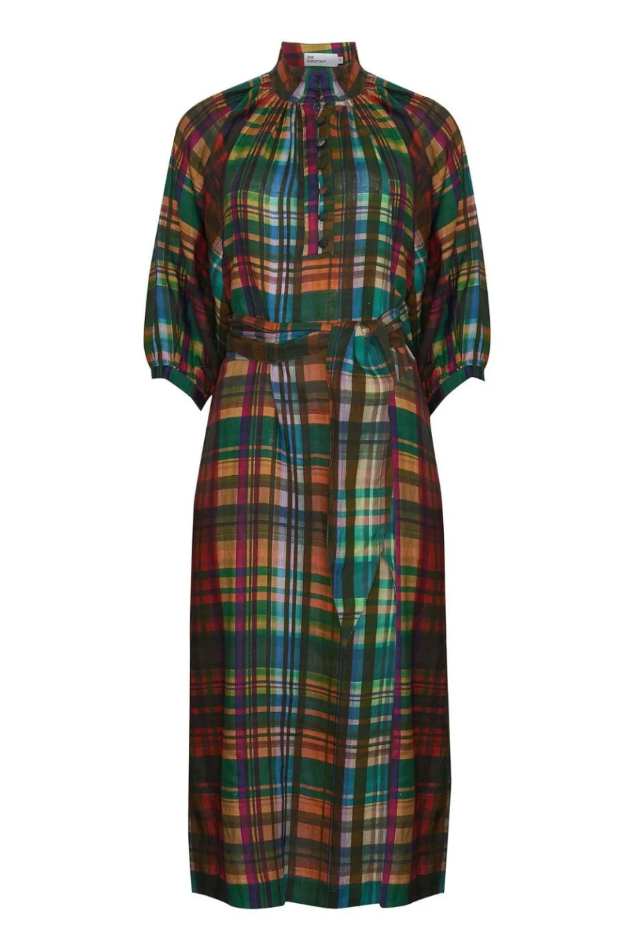 Capture Dress-Kaleidoscope Check|zoe kratzmann
