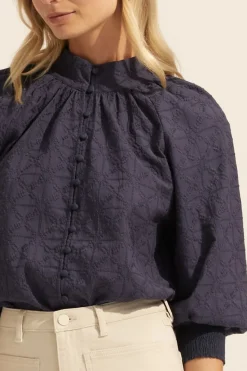 Carousel Top-Indigo|zoe kratzmann Online