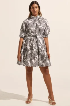 Cater Dress-Black Paisley|zoe kratzmann New