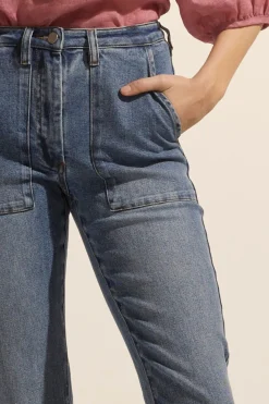 Citizen Jean-Mid Wash Denim|zoe kratzmann Best