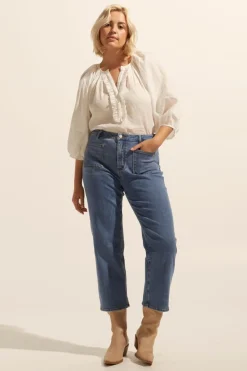 College Jean-Mid Denim|zoe kratzmann Online