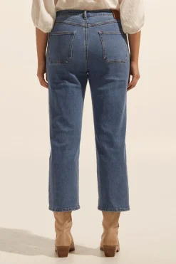 College Jean-Mid Denim|zoe kratzmann Online