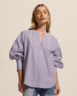 Collude Top-Navy Stripe|zoe kratzmann Online