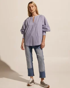 Collude Top-Navy Stripe|zoe kratzmann Online