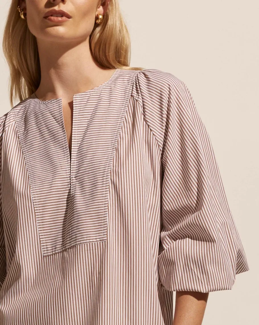Collude Top-Toast Stripe|zoe kratzmann Clearance