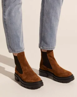Compass Boot-Brown Suede|zoe kratzmann New