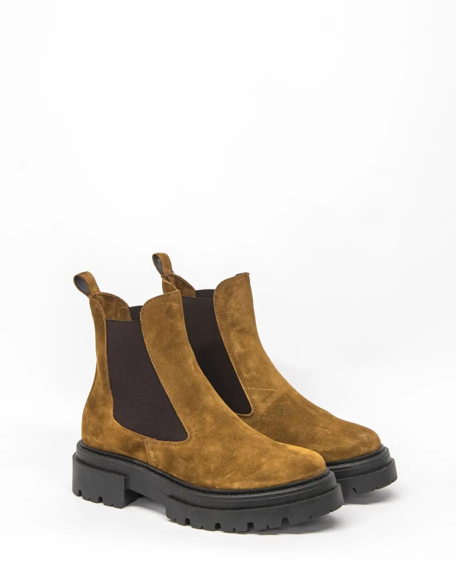 Compass Boot-Brown Suede|zoe kratzmann New