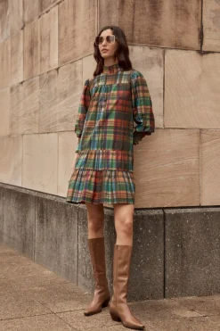 Confide Dress-Kaleidoscope Check|zoe kratzmann New