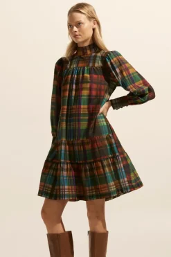 Confide Dress-Kaleidoscope Check|zoe kratzmann New