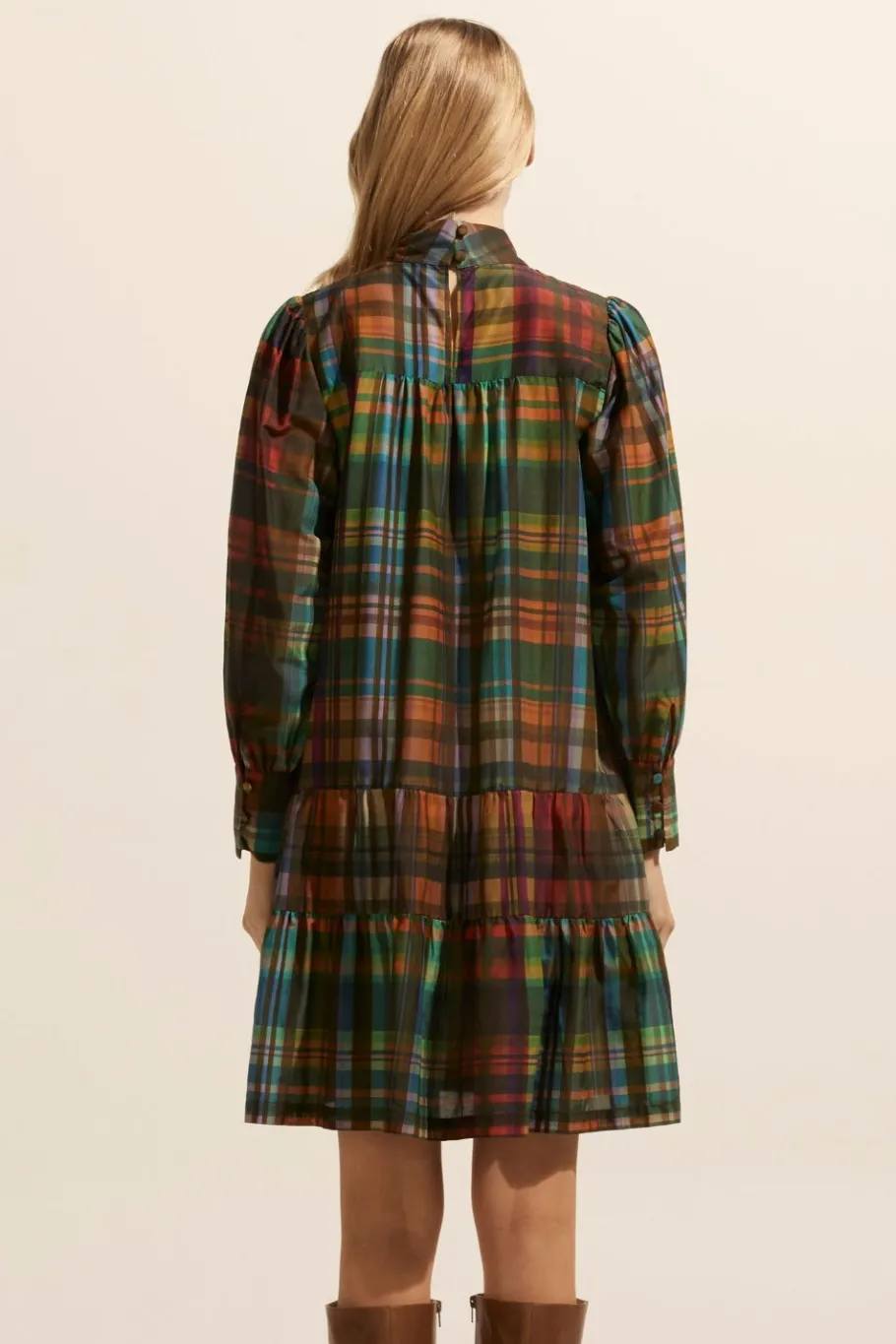 Confide Dress-Kaleidoscope Check|zoe kratzmann New