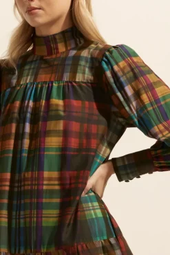 Confide Dress-Kaleidoscope Check|zoe kratzmann New