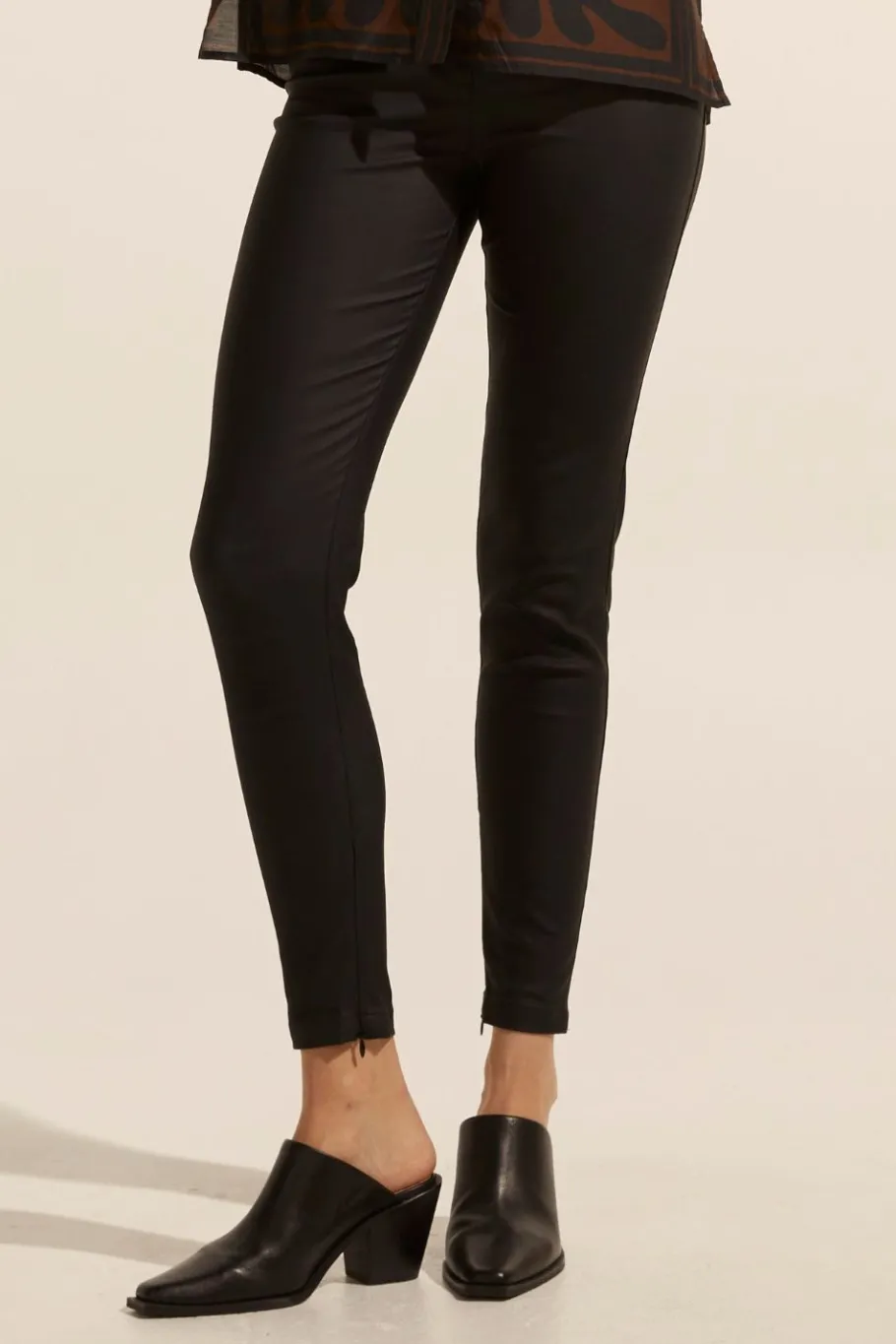 Contest Pant-Black Coated|zoe kratzmann Discount