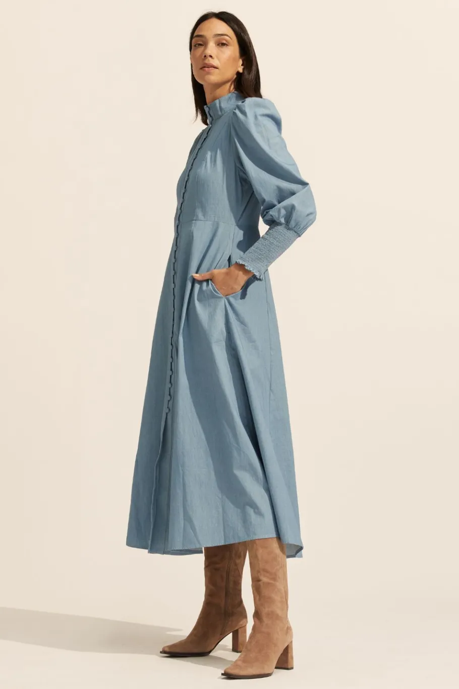 Crave Dress-Chambray|zoe kratzmann Best