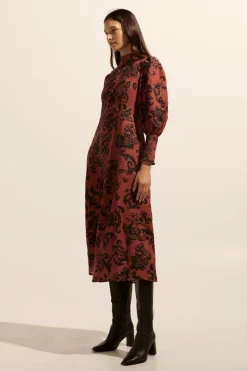 Crave Dress-Clay Floral|zoe kratzmann Best