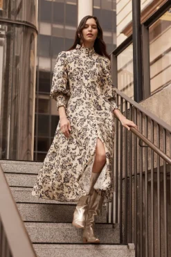 Crave Dress-Ochre Floral|zoe kratzmann Discount