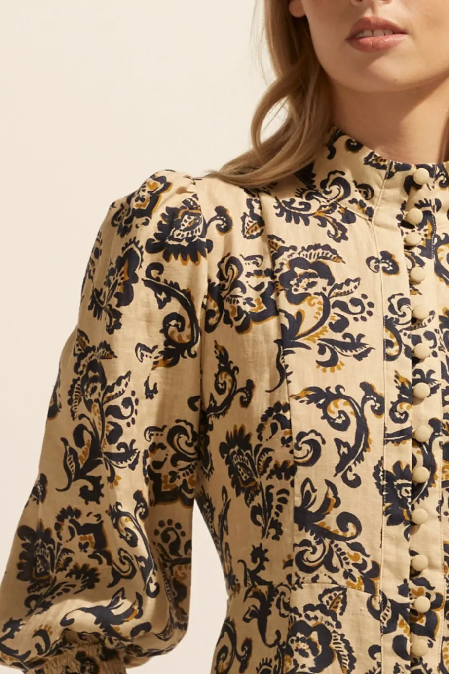 Crave Dress-Ochre Floral|zoe kratzmann Discount