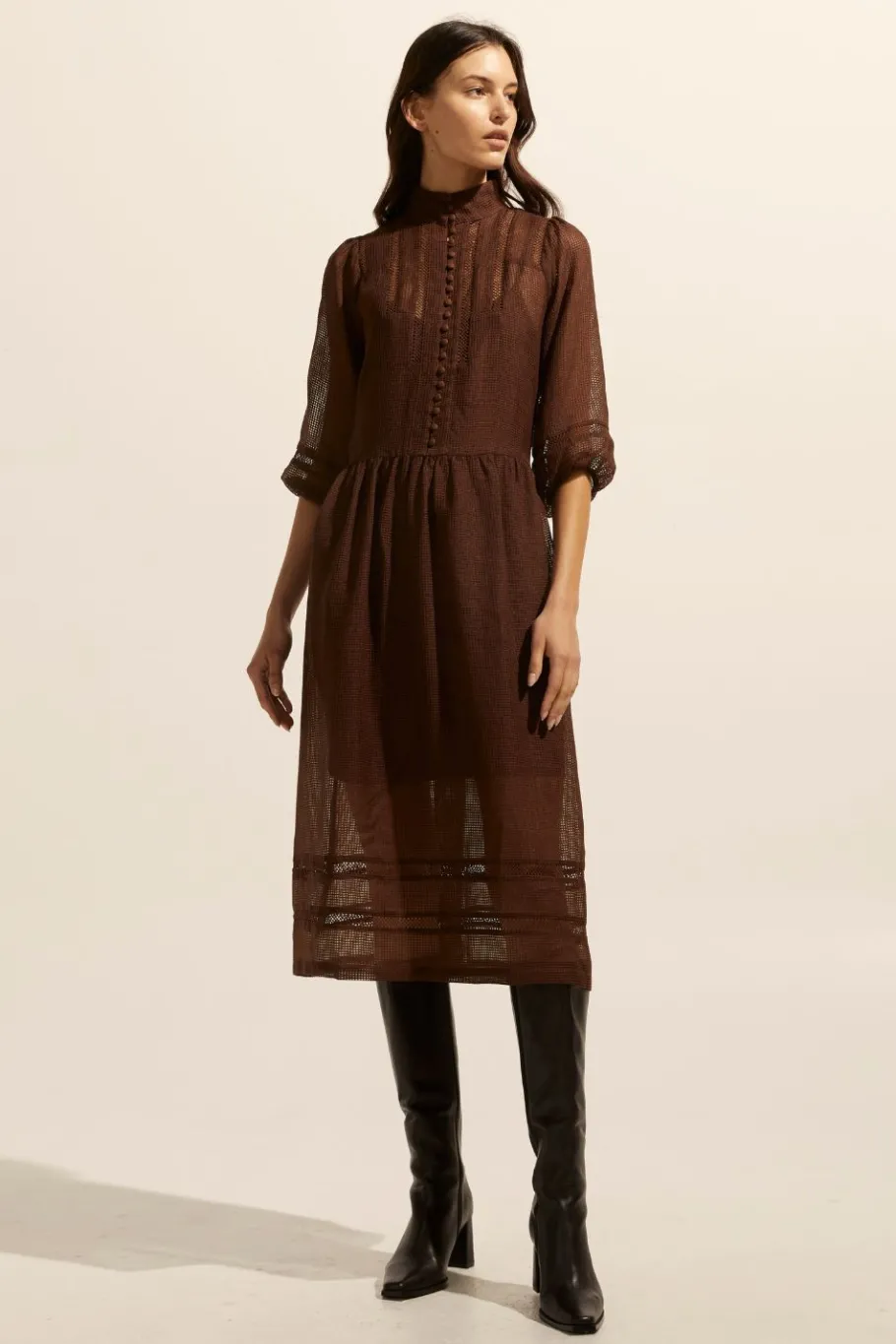 Declare Dress-Chocolate|zoe kratzmann Discount